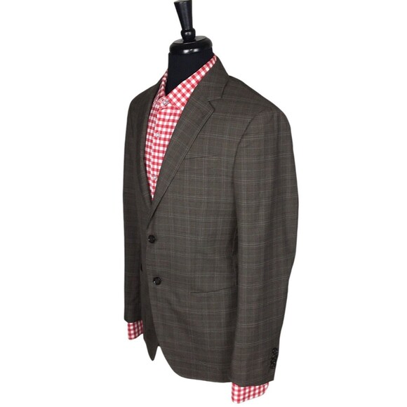Banana Republic Slim Fit Sport Coat Smart-Weight Performance Wool Blend 40R